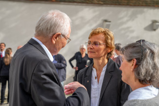 Sabine Hirschmann im Gespräch mit Otfried und Bettina Sperl